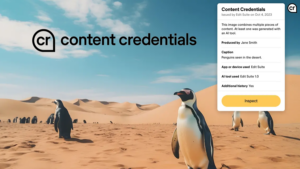 Adobe and C2PA Collaboration Content Credentials