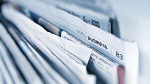 Business newspaper article