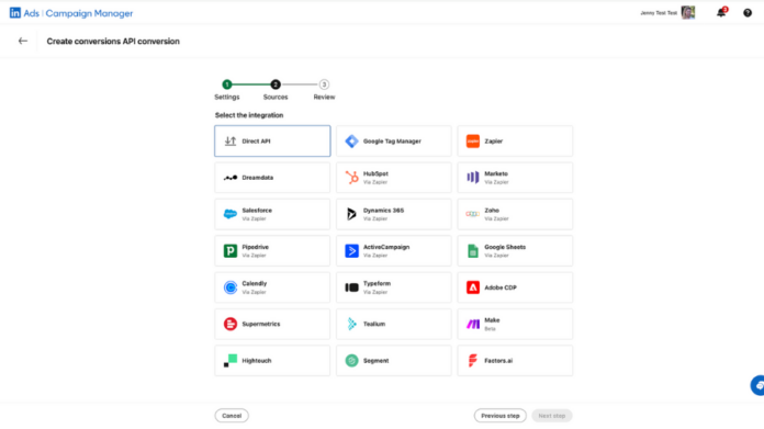 LinkedIn API